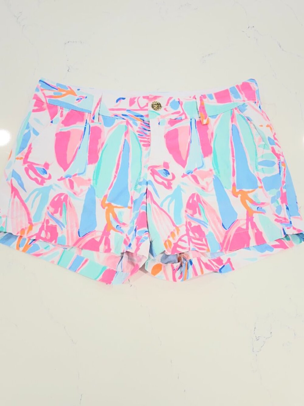 Lilly Pulitzer Beach Walk Callahan Shorts Size 8